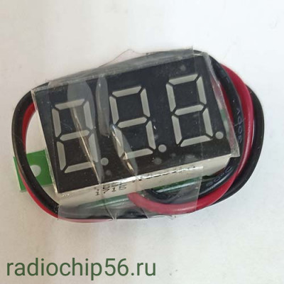 Дисплей-измеритель напряжения (2.5-30V)