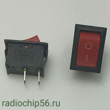Переключатель KCD101 2p 6A 250V