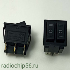 Переключатель KCD6 6pin двойной