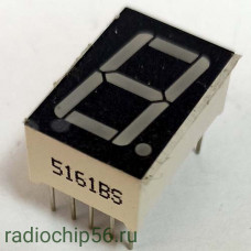 Индикатор семисигментный 5611AS/AH 5161BS/BH 1*0.56'