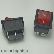 Переключатель KCD4-201 6pin 16A/250V