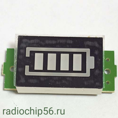 Индикатор заряда литиевой батареи 2S
