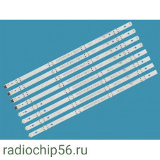 Подсветка 49LF 49LH 49LJ 49UH 17Y 49"_FHD 49LJ51/LJ57 4+4led 497+497mm 4*8 3V